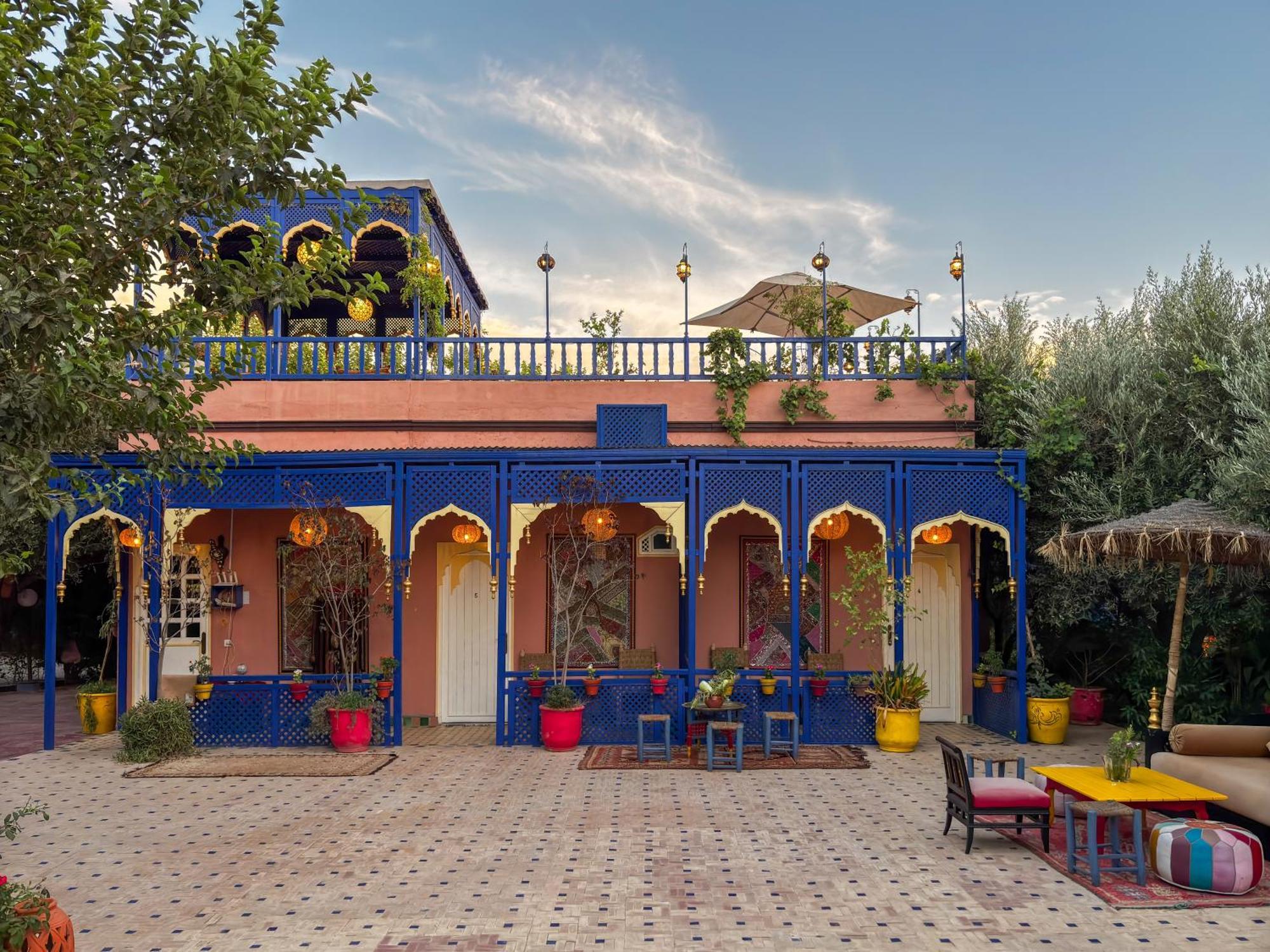 Bed and Breakfast Le Bleu House Sidi Abdallah Ghiat Exterior foto